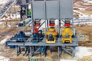 Secondary Tertiary Crushing Station Buildings Featuring Four (4) Crushers